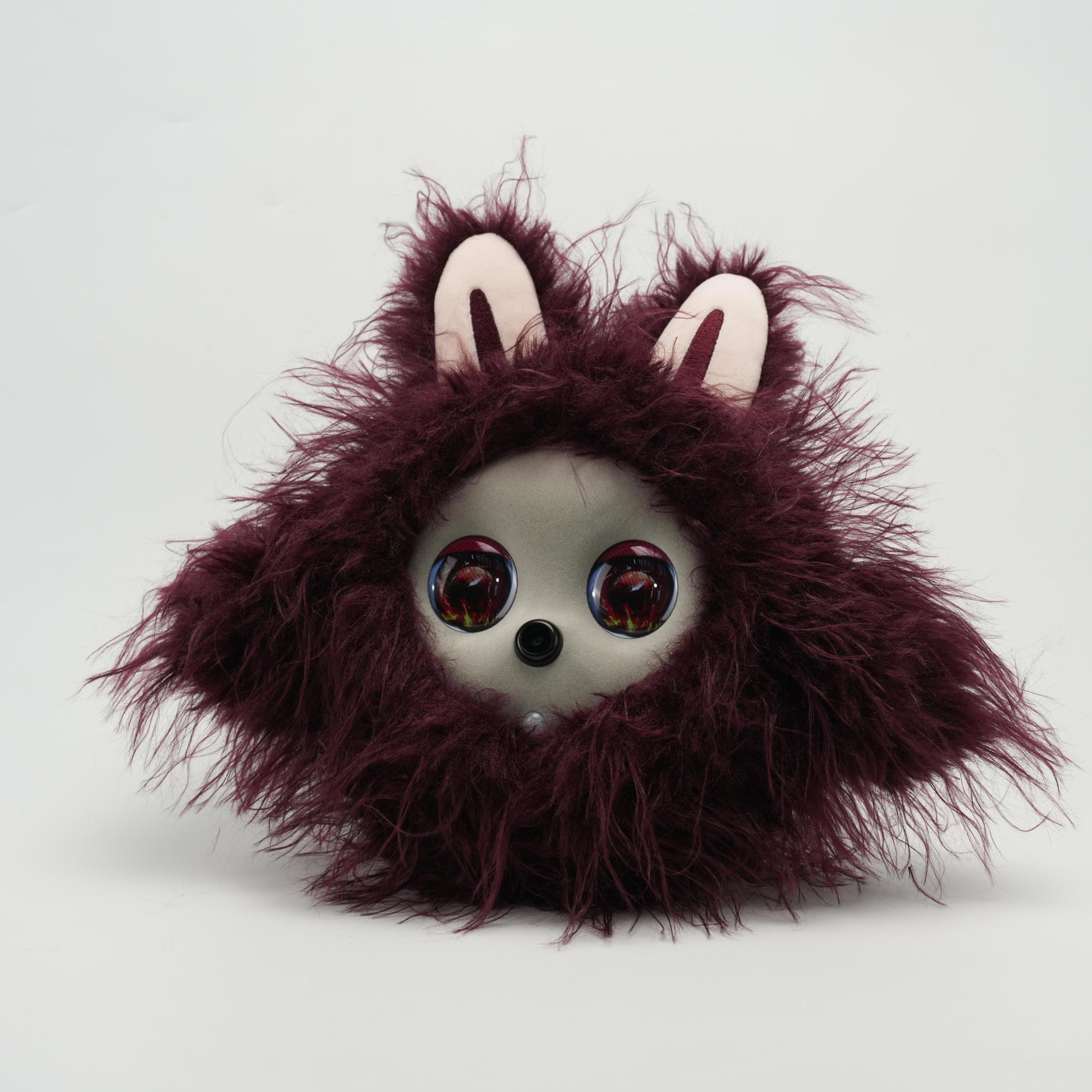 Kbao AI Robot KB1-Grey-PurpleRed-Curly