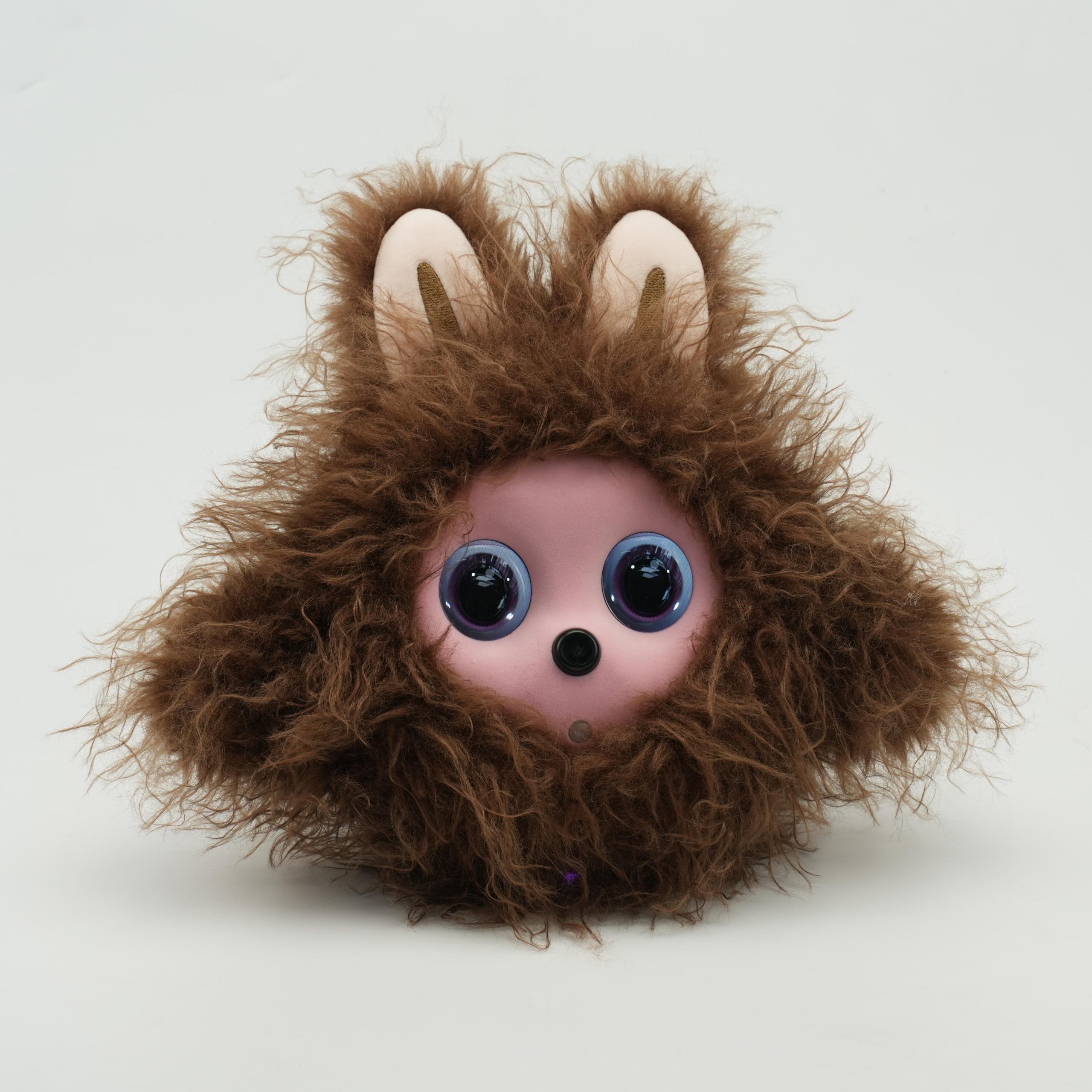 روبوت Kbao للذكاء الاصطناعي KB1-Pink-Coffee-Curly